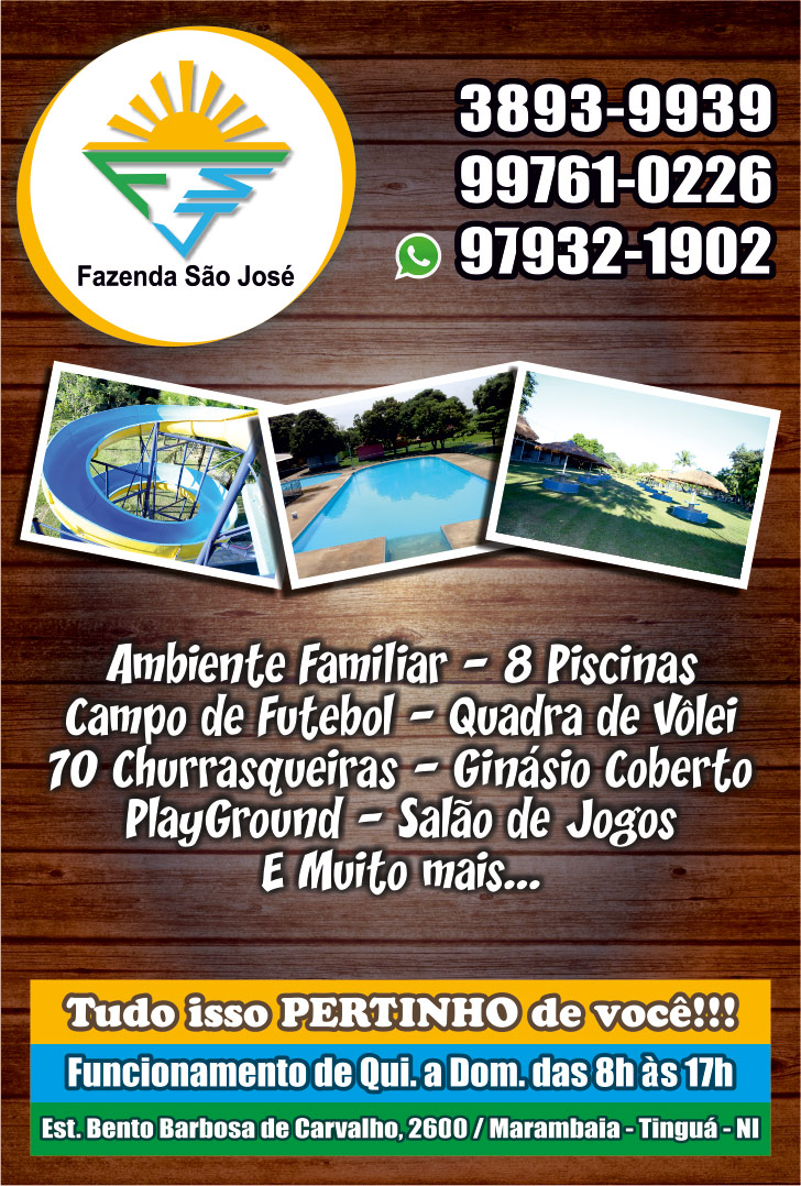 Fazenda São José - Sua melhor Opção de lazer. Sítios e fazendas em tingua