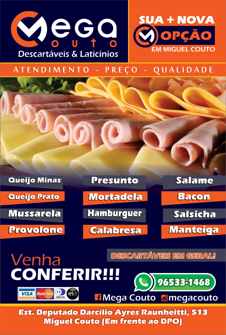 Mega Couto - Descartáveis e Laticínios 