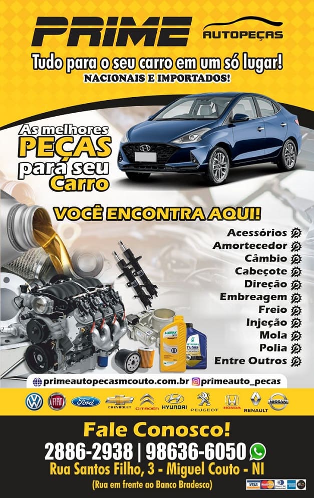 Prime Auto Peças: Auto peças em Miguel Couto