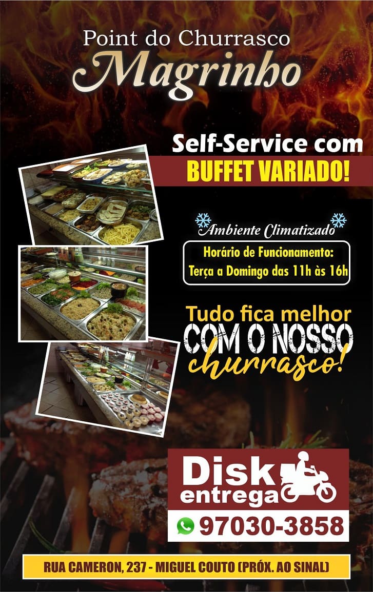 Point do Magrinho Point do Churrasco Magrinho, Entrega de quentinha em miguel couto, restaurantes em miguel couto