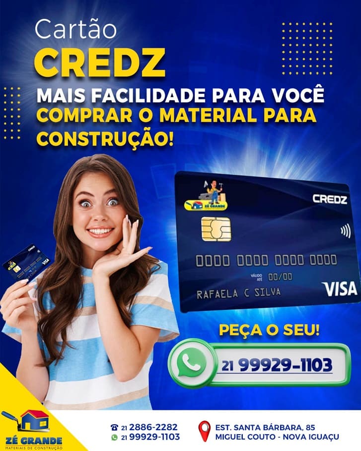 Zé Grande Materiais de Construção. Loja de material de construção em miguel couto
